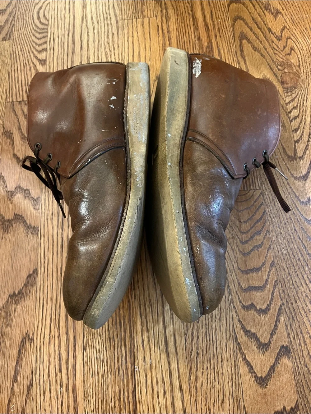 Red Wing Chukka Leather Lace Up Boots Mens 12 EE